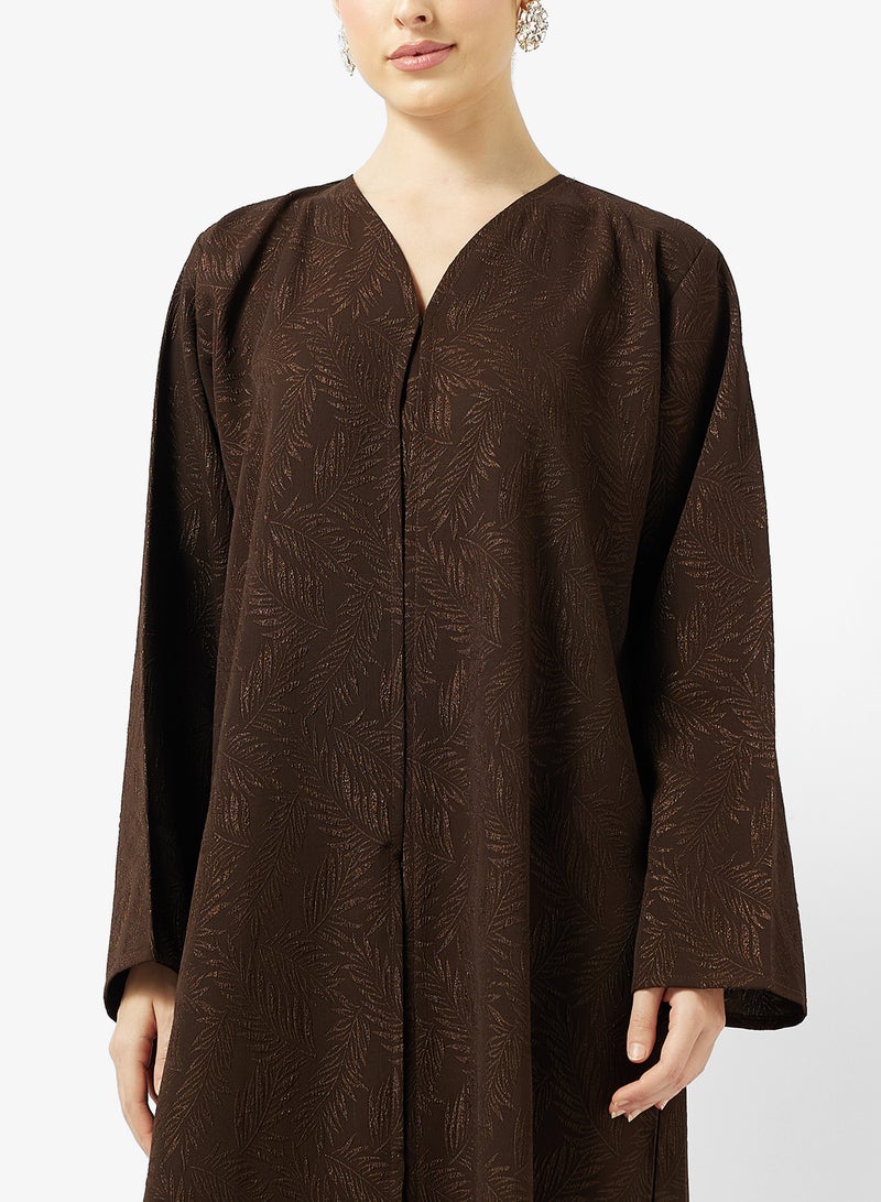 Khizana Printed Abaya & Sheila - Image 3